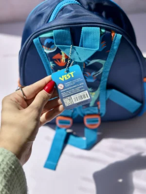 کیف مهد کودک طرح دایناسور وست vest کیف مهد کودک طرح دایناسور وست vest