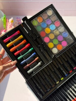 چمدون نقاشی 6 طبقه دخترانه چمدون نقاشی 6 طبقه دخترانه