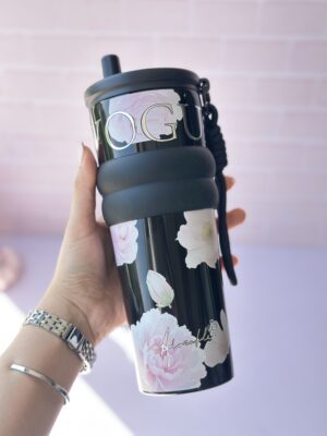 تراول ماگ طرح گلد کد42 تراول ماگ طرح گلد کد42
