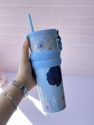 تراول ماگ طرح گلد کد42